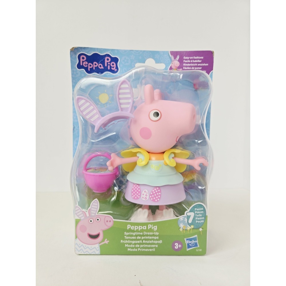 Peppa Pig Springtime Dress Up vinyl figure toy NEW Hasbro